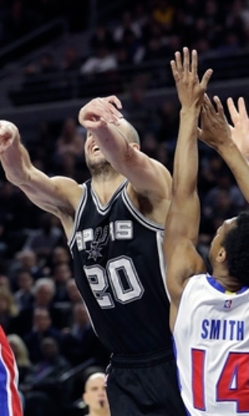 Spurs take control at end of 1st half, beat Pistons 103-92 (Feb 10, 2017)
